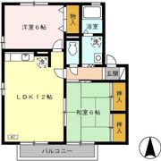 アネシス Bの間取り画像