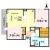 GRAMM松室吾田神町Aの間取り画像