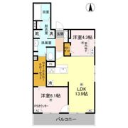 D-ROOM高井田元町の間取り画像