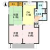 シャーメゾン新堂Ⅱ A棟の間取り画像