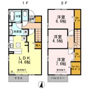 フレ ブランシュの間取り画像