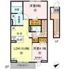 ソレアード Bの間取り画像