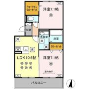 (仮称)D-ROOM琴平1丁目の間取り画像