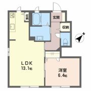 ベイサージュ Cの間取り画像