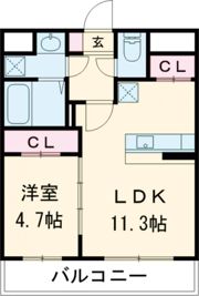 THE PARK SOUTHの間取り画像