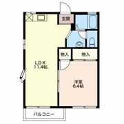 ハイツプリエールの間取り画像
