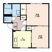 ファミールSの間取り画像