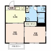 アーク西田中 Cの間取り画像