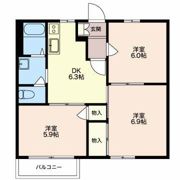 ハイツリバティー Aの間取り画像