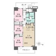 ザ・パークハウス亀戸九丁目の間取り画像