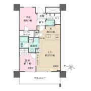 URAWA THE TOWERの間取り画像