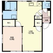 ラヴィアンローズの間取り画像