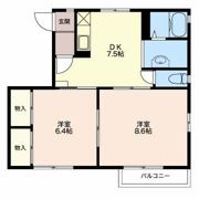 ハイツプリスの間取り画像