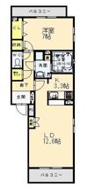 オリーブVの間取り画像
