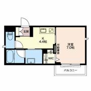 シャーメゾン松屋町の間取り画像