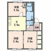 レジデンス Bの間取り画像