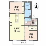 レジデンス Bの間取り画像