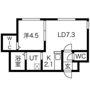 Lichtrare北大East(リヒトラーレ)の間取り画像