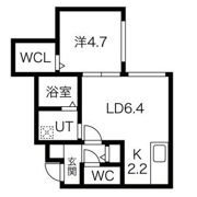 レンブラント西町の間取り画像