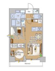 グランエール西日暮里SOUTHの間取り画像