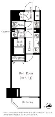 RESIDENCE 大鳥居の間取り画像