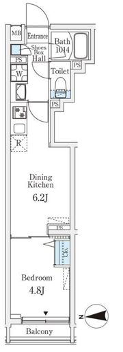 CREATIF文京千駄木の間取り画像