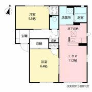 ハーティストN D棟の間取り画像