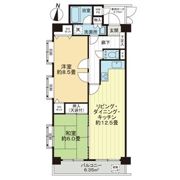 ライオンズマンション若葉の間取り画像