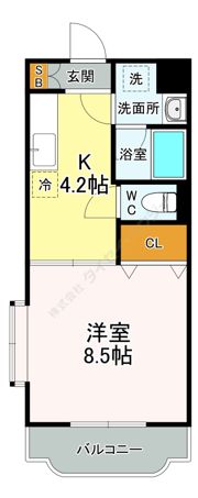 モンテジュールの間取り画像