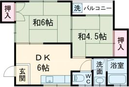 シンプルライフ田寺の間取り画像