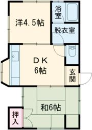 シンプルライフ田寺の間取り画像