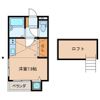 ビラージュ東光の間取り画像