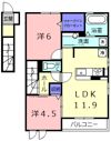 コリーヌ城山台の間取り画像