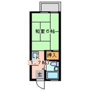 ハイツ向陽の間取り画像