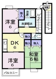 サンエステートの間取り画像