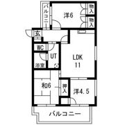 ダイアパレス葵の間取り画像