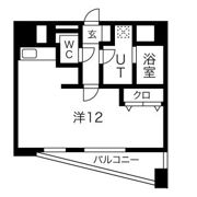 プラウランド名駅の間取り画像