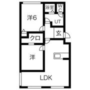 カーサユタカの間取り画像