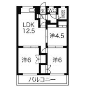 プリミエール平和ヶ丘の間取り画像