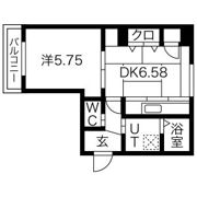 朱雀館の間取り画像