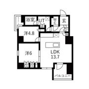 グランドメゾン京都御池通の間取り画像