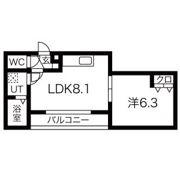 Mirei烏丸五条の間取り画像