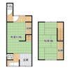 姫路市大津区長松バルク戸建て①右【初期費用火災保険のみ可】の間取り画像