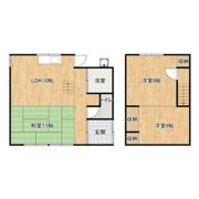 大和高田市南陽町戸建【初期費用火災保険のみ可】の間取り画像