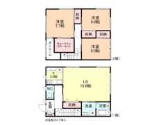 Aqua garden A棟の間取り画像