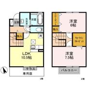 トレスコートの間取り画像