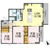 ハスクバーナ江戸川台の間取り画像