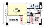 ラビータ北方の間取り画像