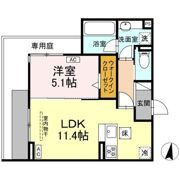 グランディール レオンの間取り画像