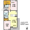グランディール レオンの間取り画像